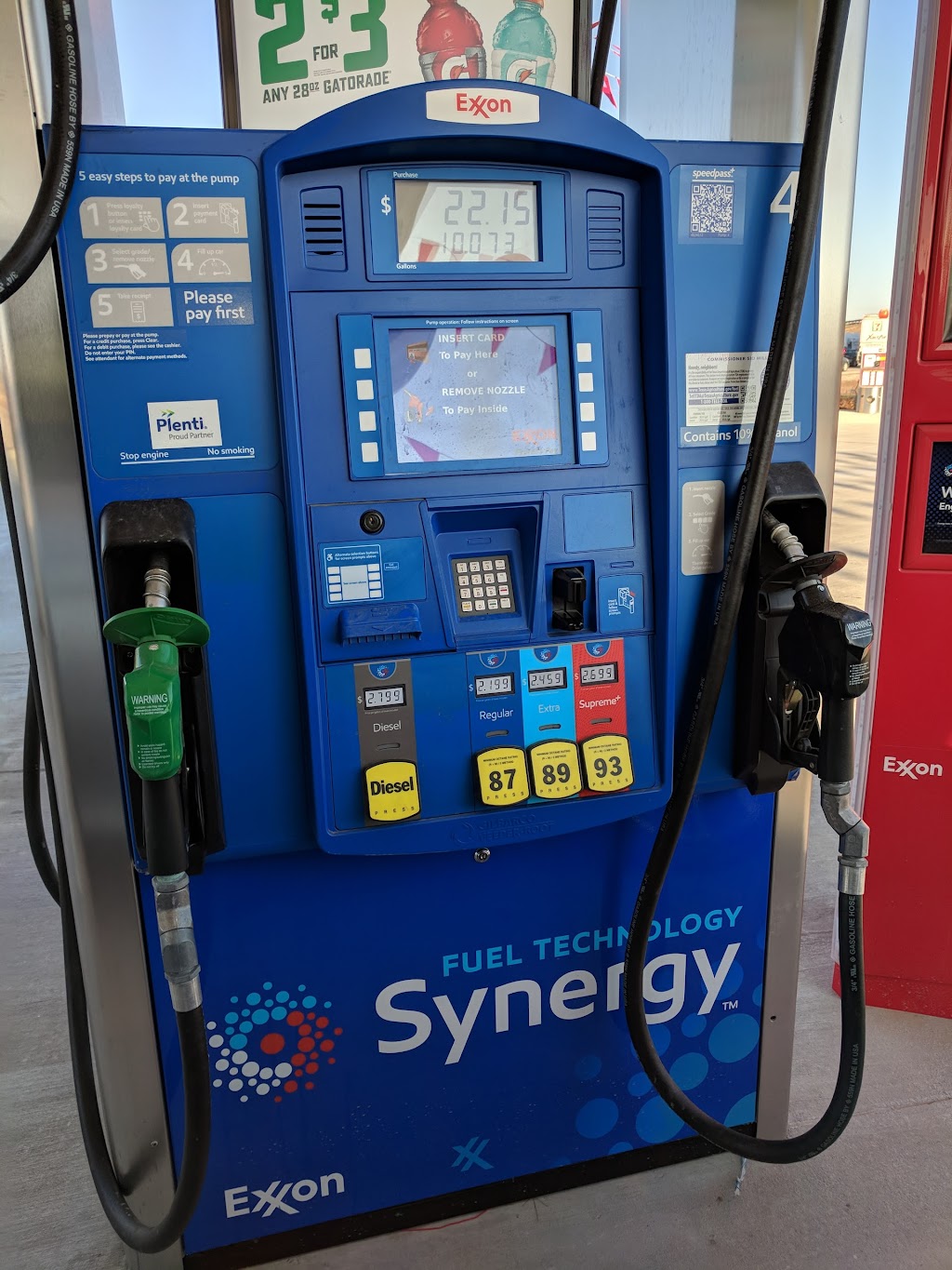 Exxon | 9944 Blue Mound Rd, Fort Worth, TX 76131, USA | Phone: (972) 828-0711