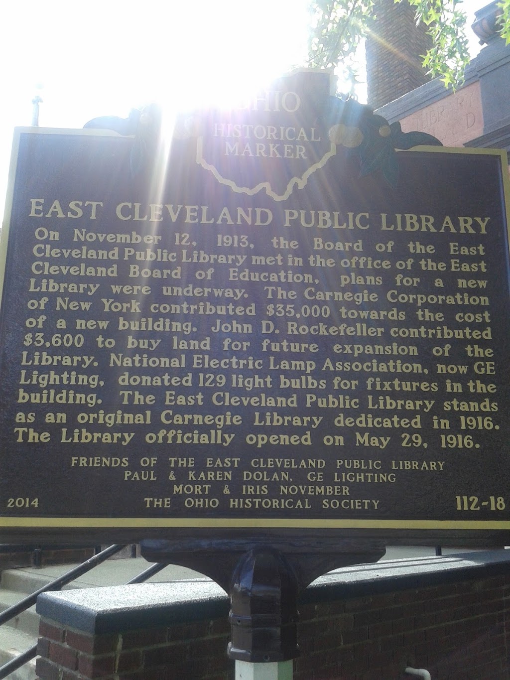 East Cleveland Public Library | 14101 Euclid Ave, Cleveland, OH 44112, USA | Phone: (216) 541-4128