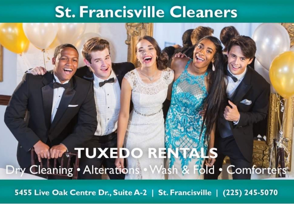 St.Francisville Cleaners | 5455 Live Oak Centre Suite 2-A, St Francisville, LA 70775, USA | Phone: (225) 245-5070