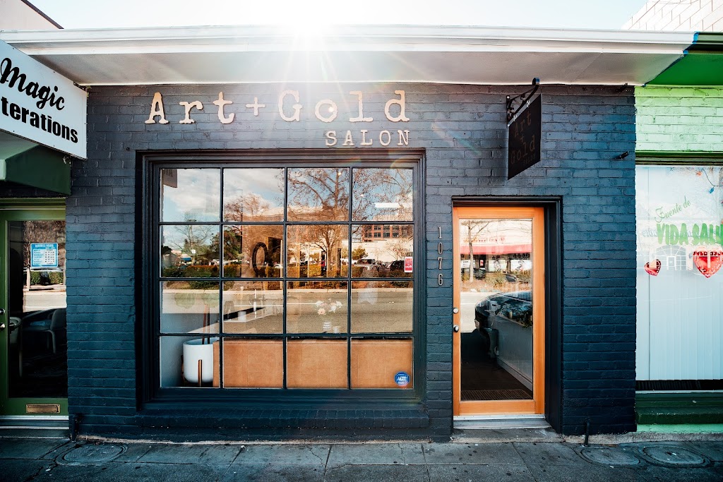 Art + Gold Salon | 1076 El Camino Real, Redwood City, CA 94063, USA | Phone: (650) 362-3630