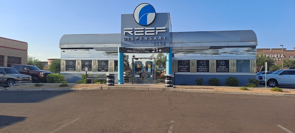 Reef Dispensary - Northwest Phoenix | 5558 W Bell Rd, Glendale, AZ 85308, USA | Phone: (602) 535-0999