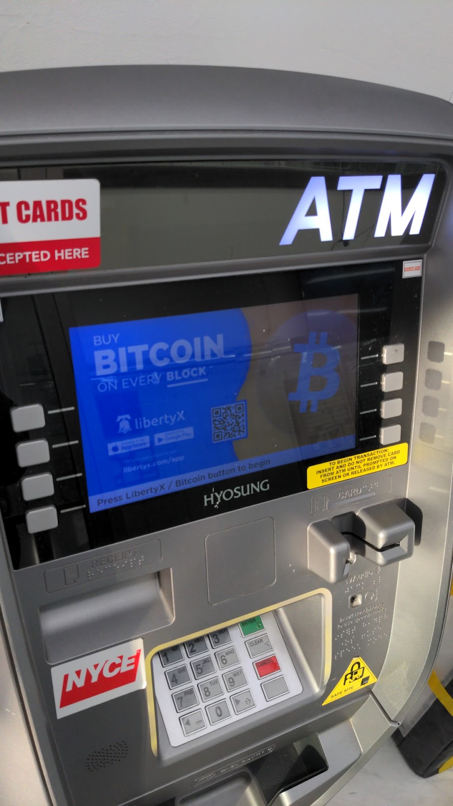 LibertyX Bitcoin ATM | Knickerbocker Electronics, 683 Knickerbocker Ave, Brooklyn, NY 11221, USA | Phone: (800) 511-8940