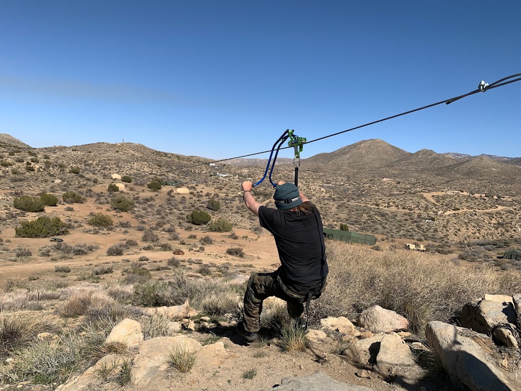 Matt Mountain ZipLine@Deep Creek Hot springs Campground | 5900 Bowen Ranch Rd, Apple Valley, CA 92308, USA | Phone: (760) 490-2871