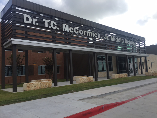 McCormick Middle School | 5700 Dacy Ln, Buda, TX 78610, USA | Phone: (512) 268-8508