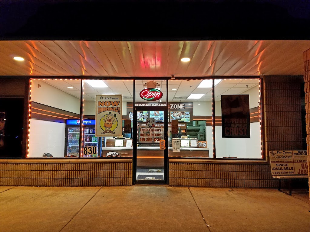 Little Caesars Pizza | 830 N Shoop Ave, Wauseon, OH 43567, USA | Phone: (419) 335-1238