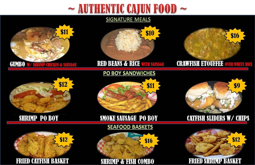 Cajun on the Go! | 821 Central Expy, Plano, TX 75075, USA | Phone: (214) 561-1795