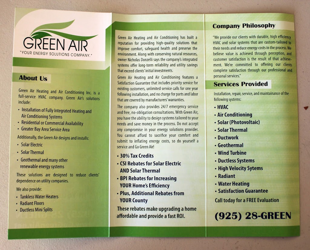 Green Air | 3953 Industrial Way, Concord, CA 94520, USA | Phone: (925) 284-7336