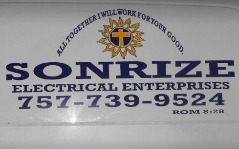 Sonrize Electrical Enterprises | 610 Airline Blvd Ste B, Portsmouth, VA 23707, USA | Phone: (757) 739-9524