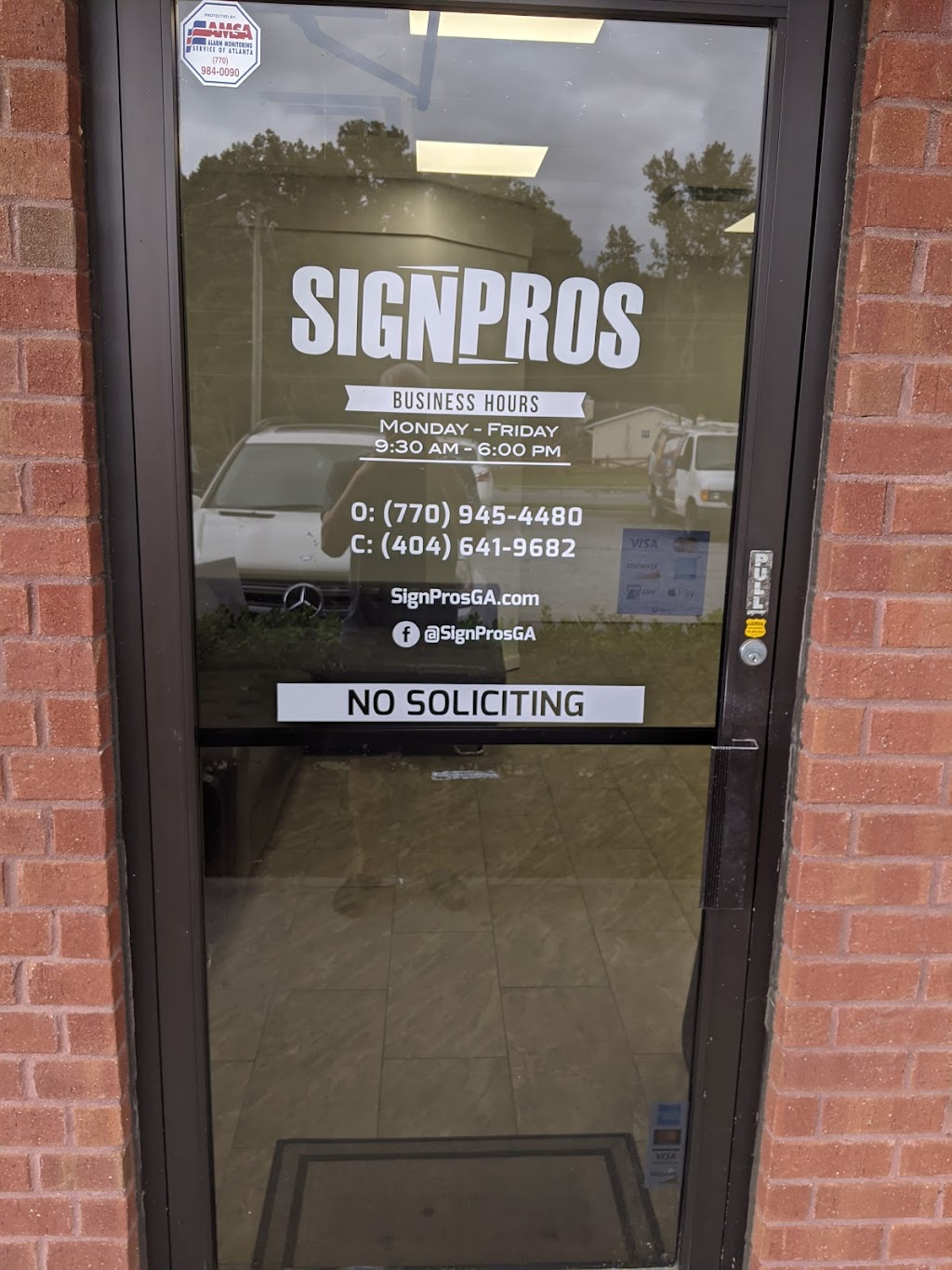 Sign Pros Inc | 2320 Hewatt Rd, Snellville, GA 30039, USA | Phone: (770) 945-4480