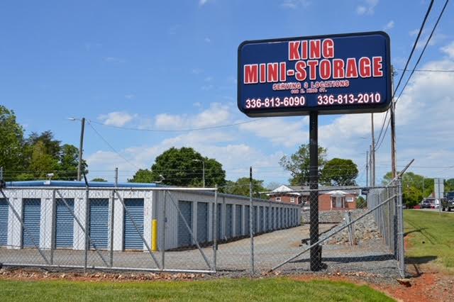 King Mini Storage | 608 E King St, King, NC 27021, USA | Phone: (336) 813-6090