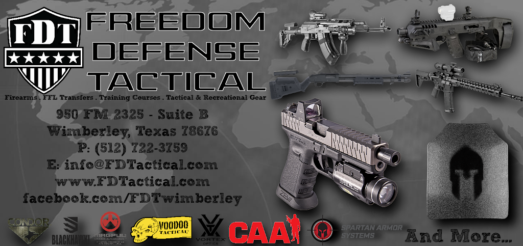 Freedom Defense Tactical | 950 FM2325, Wimberley, TX 78676, USA | Phone: (512) 722-3759