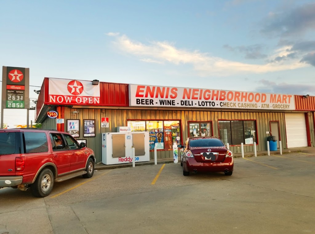 Ennis Neighborhood Mart | 1005 S Kaufman St, Ennis, TX 75119, USA | Phone: (972) 876-4114