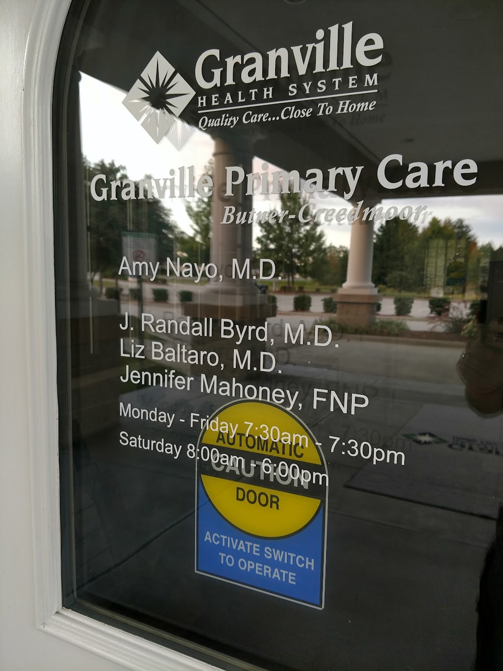 Granville Primary Care, Butner-Creedmoor | 1614 NC-56, Creedmoor, NC 27522 | Phone: (919) 575-6103