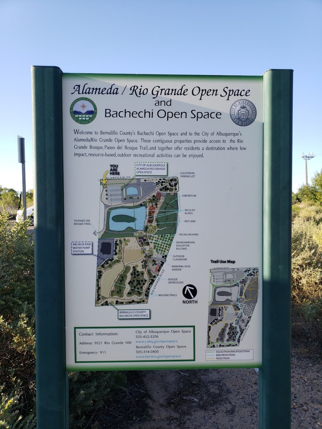 Alameda Open Space | Alameda Blvd NW, Rio Grande Blvd NW, Albuquerque, NM 87104, USA | Phone: (505) 468-7000
