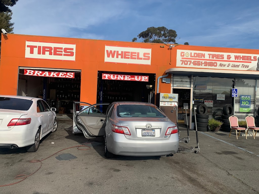 Golden Tires and Wheels | 4 Wilson Ave, Vallejo, CA 94590, USA | Phone: (707) 651-9180