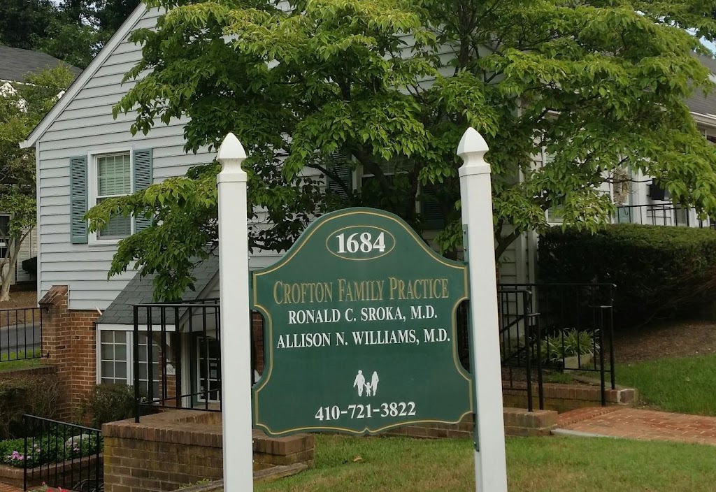 Crofton Family Practice | 1684 Village Green, Crofton, MD 21114, USA | Phone: (410) 721-3822