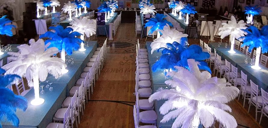 Feather Centerpieces | 314 Mill Hill Rd, Mill Neck, NY 11765, USA | Phone: (516) 400-3722