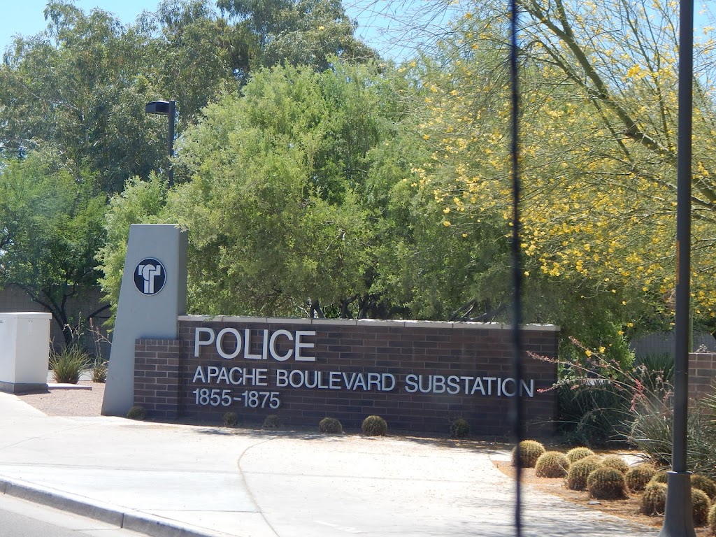 Tempe Police Department - Apache Substation | 1855 E Apache Blvd, Tempe, AZ 85281, USA | Phone: (480) 350-8311