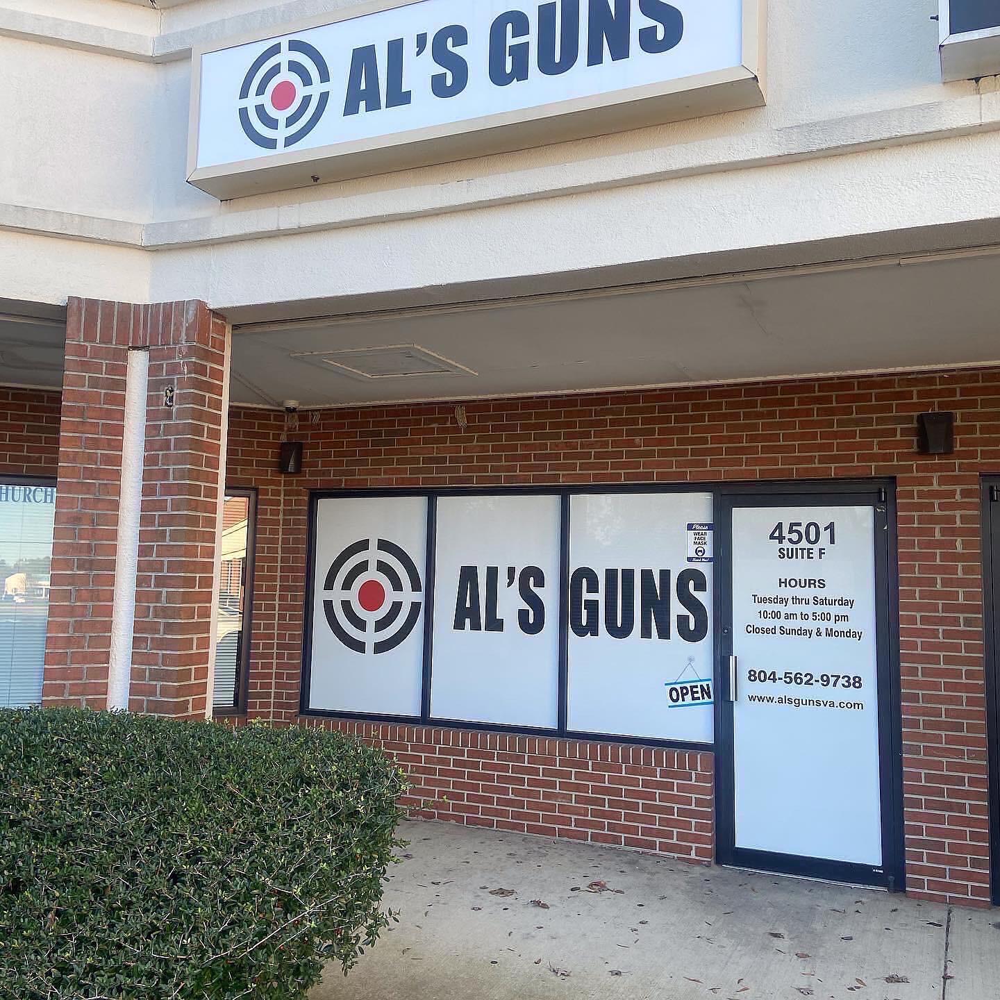 ALS GUNS | 4501 Williamsburg Rd f, Richmond, VA 23231, United States | Phone: (804) 562-9738