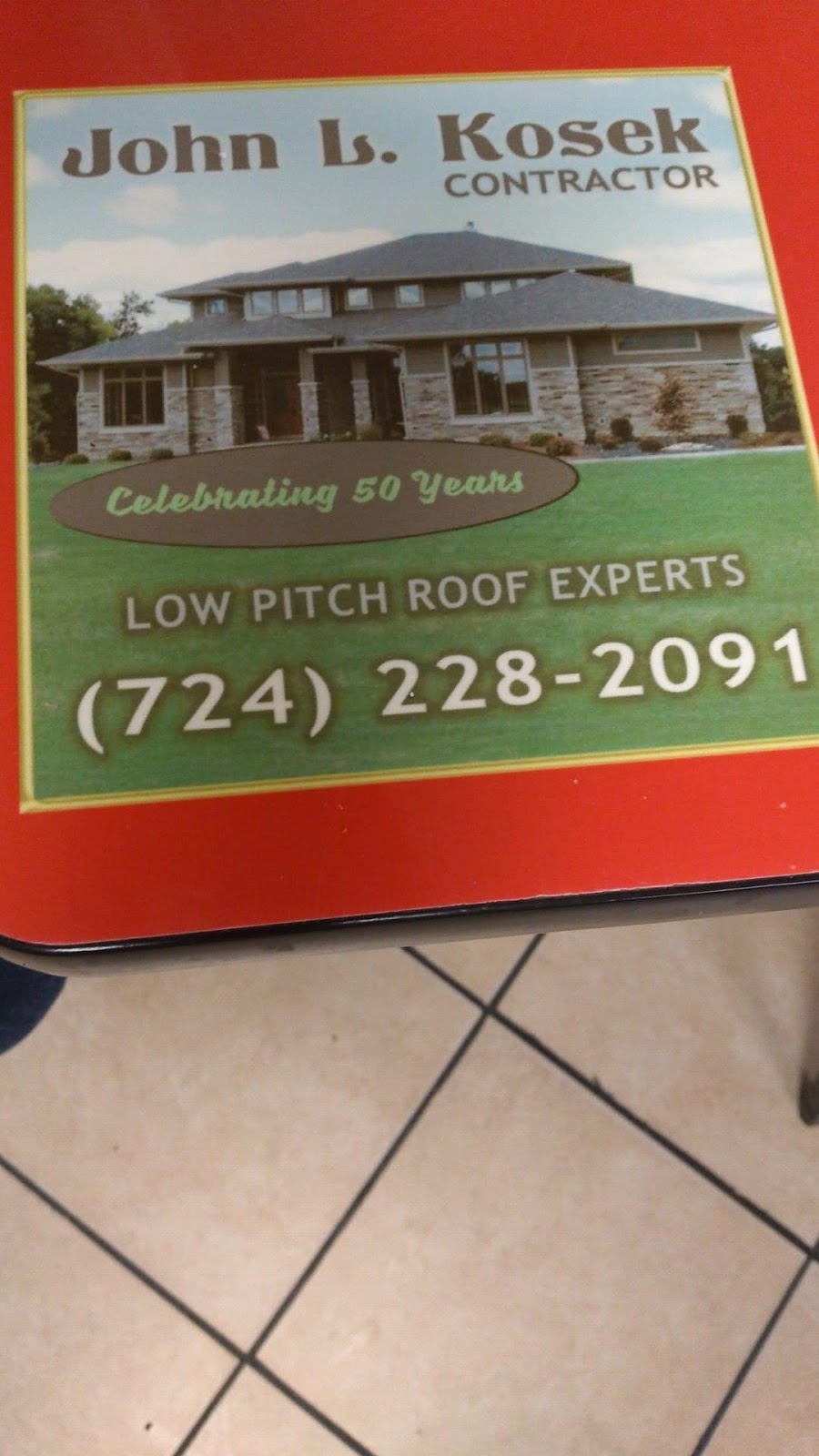 Kosek Roofing | 885 Grove Ave, Washington, PA 15301, USA | Phone: (724) 228-2091