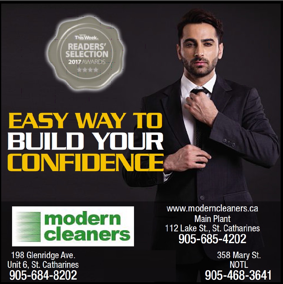 Modern Cleaners | 358 Mary St, Niagara-on-the-Lake, ON L0S 1J0, Canada | Phone: (905) 468-3641