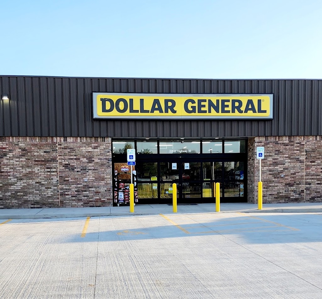 Dollar General | 228 US-56, Galva, KS 67443, USA | Phone: (316) 252-0144