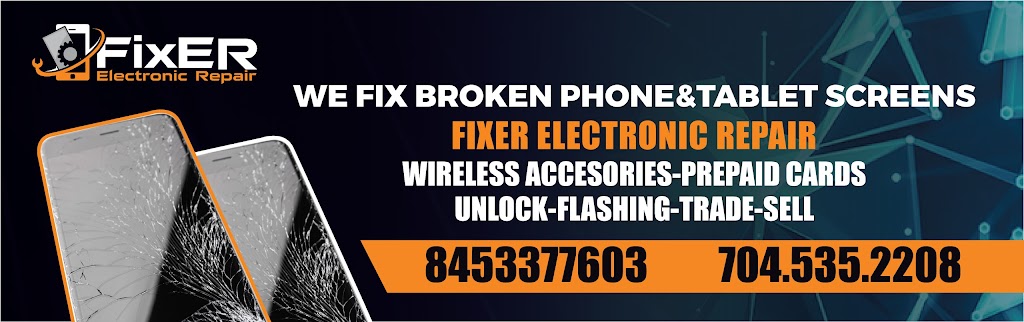 FixER Electronic Repair | 3145 N Sharon Amity Rd suite e, Charlotte, NC 28205, USA | Phone: (704) 535-2208