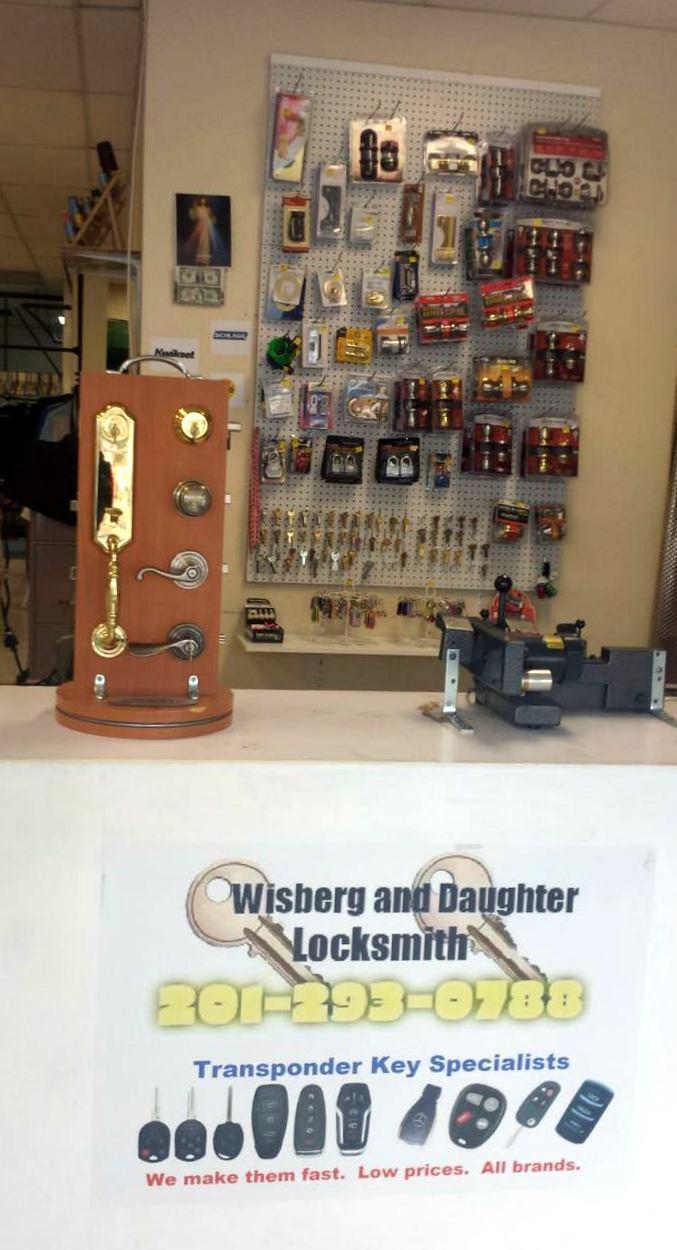 Wisberg and Daughter - Locksmith Jersey City | 115 Ocean Ave, Jersey City, NJ 07305, United States | Phone: (201) 293-0788