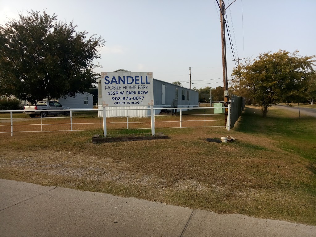 Sandell Mobile Home Park | 4329 W Park Row Blvd, Corsicana, TX 75110, USA | Phone: (903) 875-0097