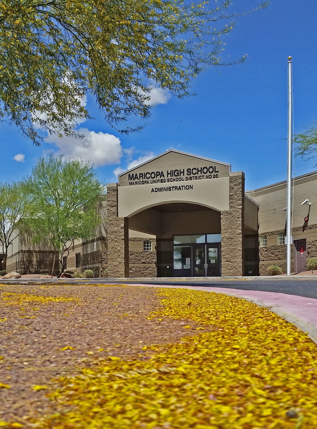 Maricopa High School 45012 W Honeycutt Ave Maricopa AZ 85139 USA Maricopa High School 45012 W Honeycutt Ave Maricopa AZ 85139 USA