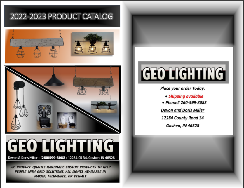 Geo Lighting | 12284 County Rd 34, Goshen, IN 46528, USA | Phone: (260) 599-8082