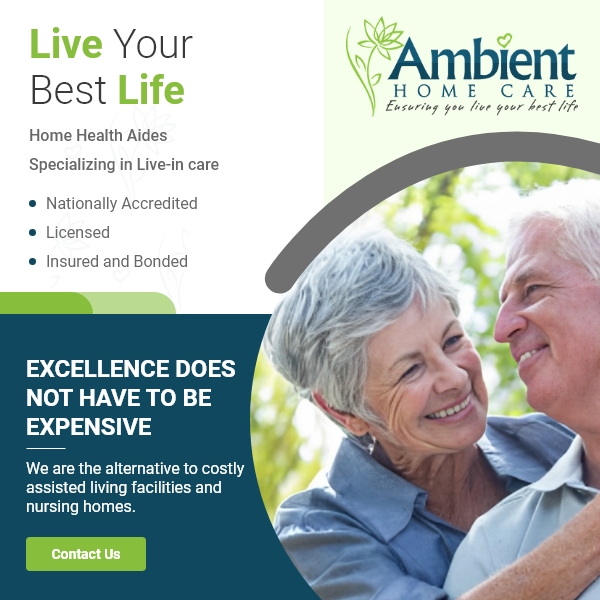 Ambient Home Care | 121 Chambers Brg Rd, Brick Township, NJ 08723, United States | Phone: (732) 477-2221