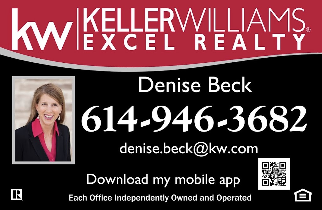 Denise Beck, Realtor -Beck Hoppert Group- Keller Williams Excel Realty | 550 Polaris Pkwy #150, Westerville, OH 43082, USA | Phone: (614) 946-3682