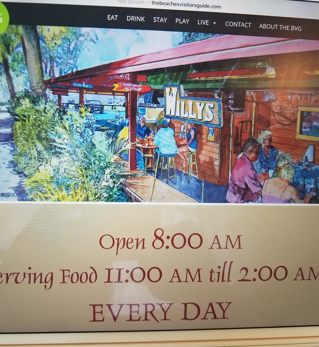 Willys Burgers And Booze | 645 Corey Ave, St Pete Beach, FL 33706, USA | Phone: (727) 329-8667