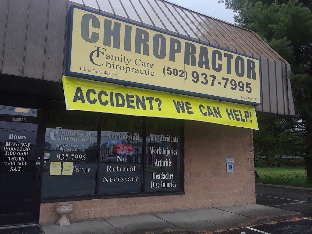 Family Care Chiropractic | 10110 Dixie Hwy, Louisville, KY 40272, USA | Phone: (502) 937-7995