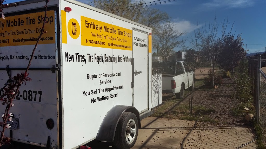 Entirely Mobile Tire Shop | 8303 Cottonwood Ave, Hesperia, CA 92345, USA | Phone: (760) 662-0877