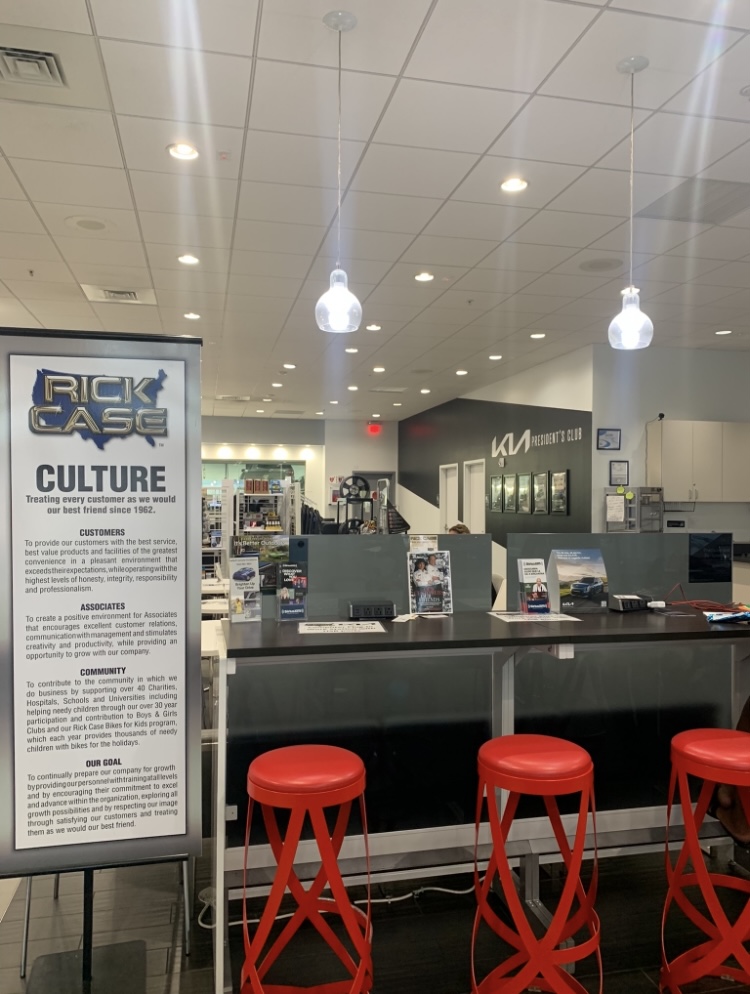 Rick Case Kia Sunrise Service | 14500 W Sunrise Blvd, Sunrise, FL 33323, USA | Phone: (954) 715-7582