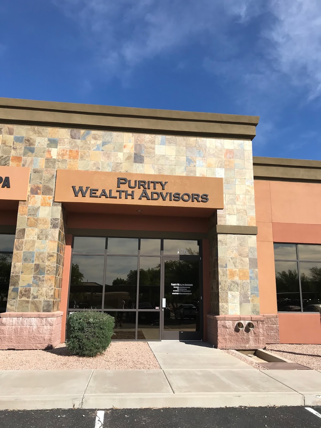 Purity Wealth Advisors | 3514 N Power Rd #126, Mesa, AZ 85215, USA | Phone: (480) 235-0695