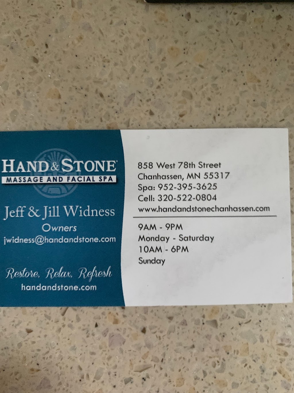 Hand and Stone Massage and Facial Spa | 858 W 78th St, Chanhassen, MN 55317, USA | Phone: (952) 204-7774