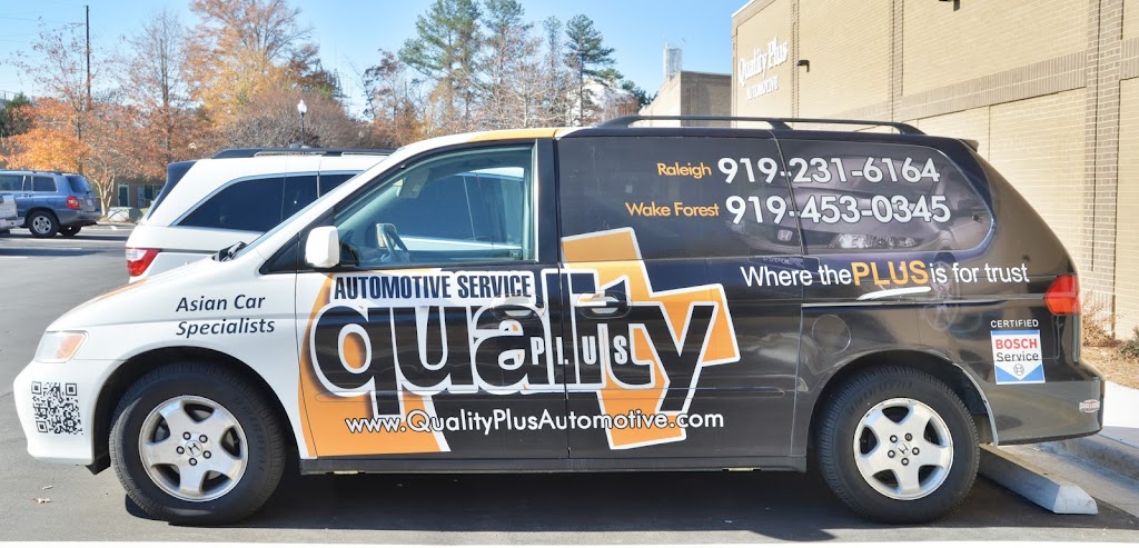 Quality Plus Automotive Service, Inc. | 1601 Heritage Commerce Ct, Wake Forest, NC 27587, USA | Phone: (919) 453-0345