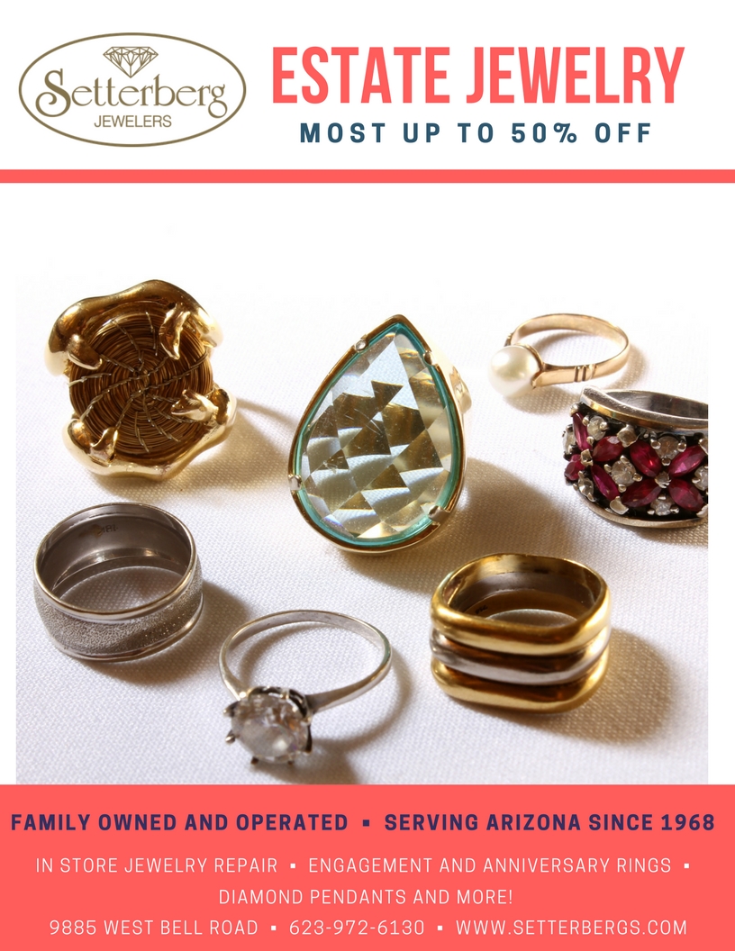 Setterberg Jewelers | 9885 W Bell Rd, Sun City, AZ 85351, USA | Phone: (623) 972-6130