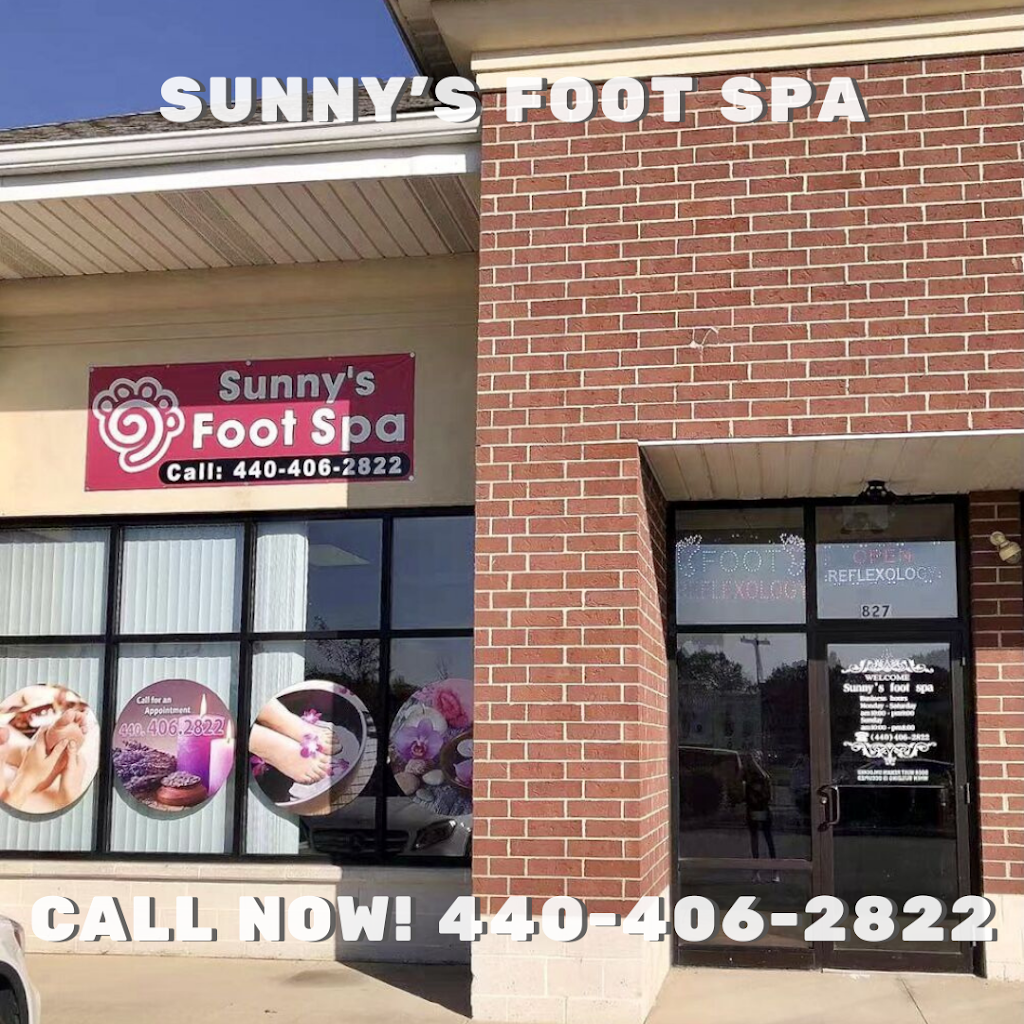 Sunny’s Foot Spa | 827 Chestnut Commons Dr, Elyria, OH 44035, USA | Phone: (440) 406-2822