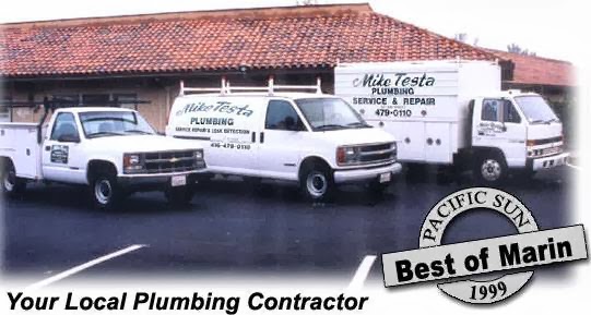 Mike Testa Plumbing Inc | 4244 Redwood Hwy, San Rafael, CA 94903, USA | Phone: (415) 479-0110