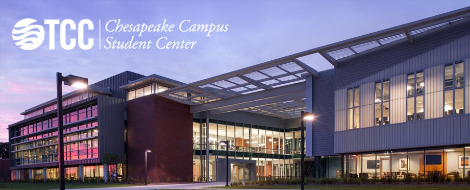 Tidewater Community College - Chesapeake Student Center | 1428 Cedar Rd, Chesapeake, VA 23322, USA | Phone: (757) 822-5266