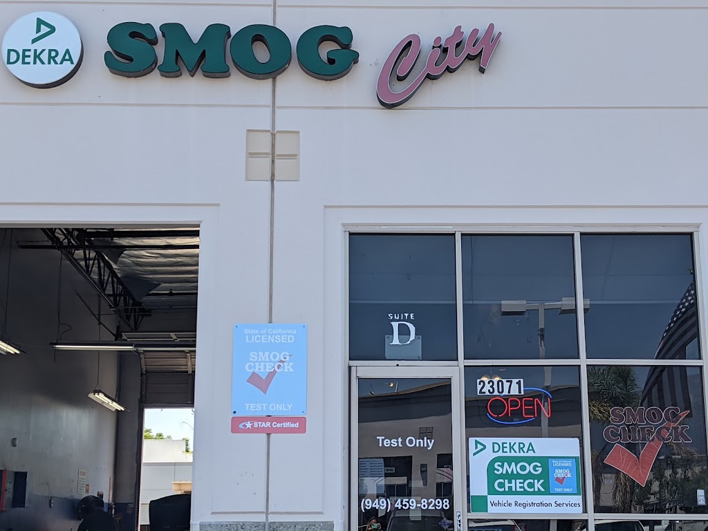 DEKRA Smog City | 23071 Antonio Pkwy, Rancho Santa Margarita, CA 92688, USA | Phone: (949) 459-8298