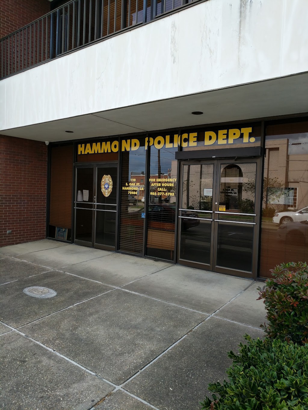 Hammond Police Department | 120 S Oak St, Hammond, LA 70401, USA | Phone: (985) 277-5700