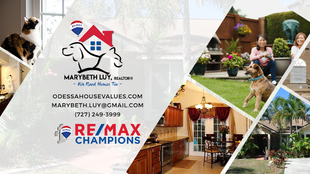 Mary Beth Luy RE/MAX CHAMPIONS | 11541 Trinity Blvd, Trinity, FL 34655, USA | Phone: (727) 249-3999