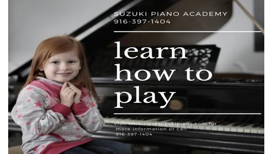 Suzuki Piano Academy | 281 Iron Point Rd, Folsom, CA 95630, USA | Phone: (916) 397-1404