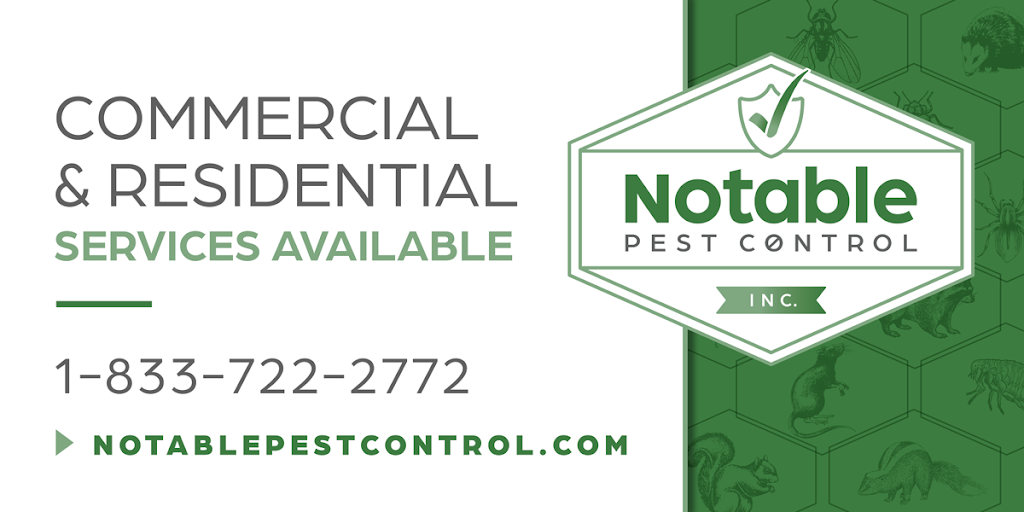 Notable Pest Control Inc. | 820 Scofield Ave, Windsor, ON N9G 1L5, Canada | Phone: (519) 300-6970