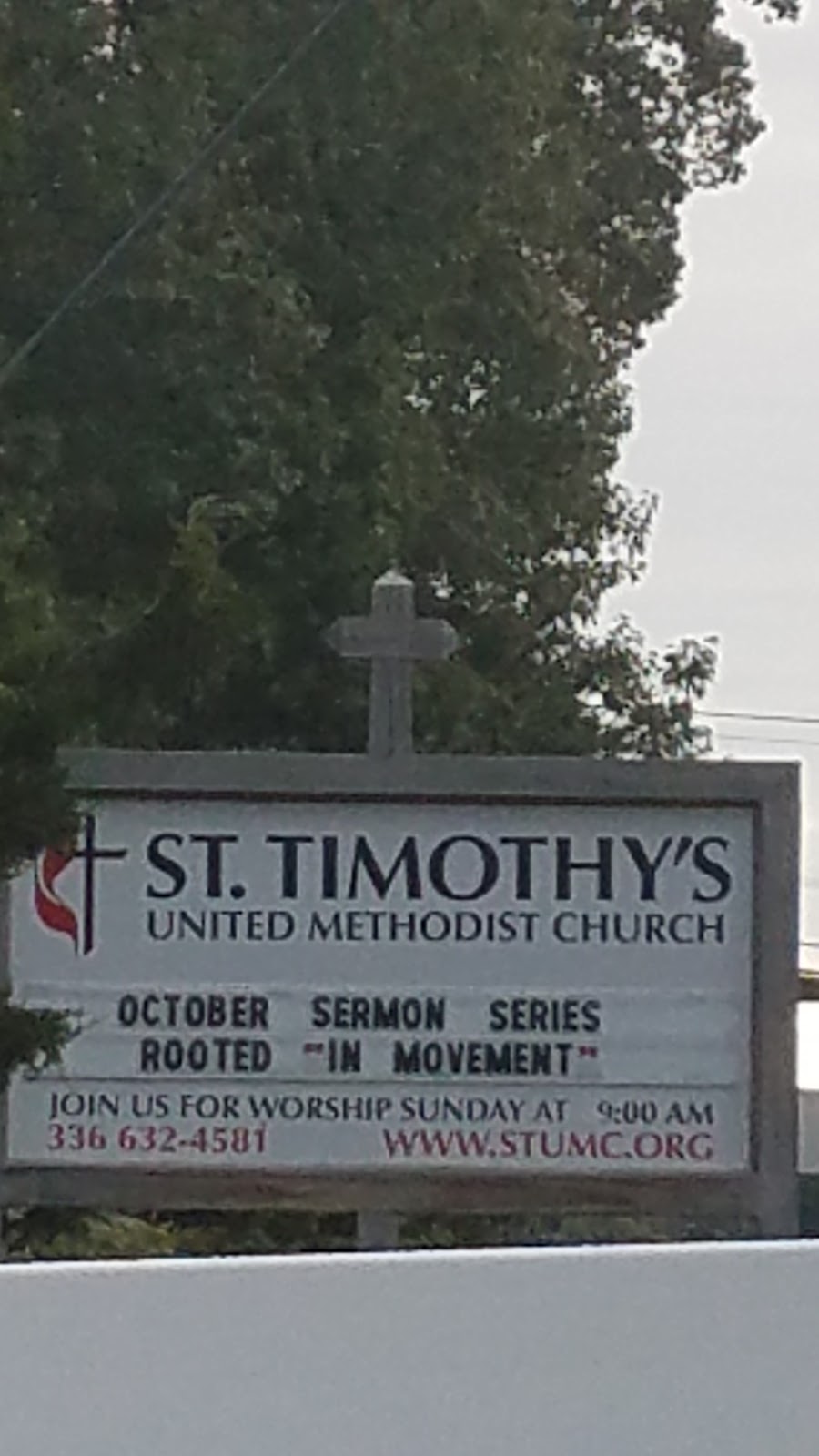 St Timothys United Methodist | 5228 Hilltop Rd, Jamestown, NC 27282, USA | Phone: (336) 632-4581